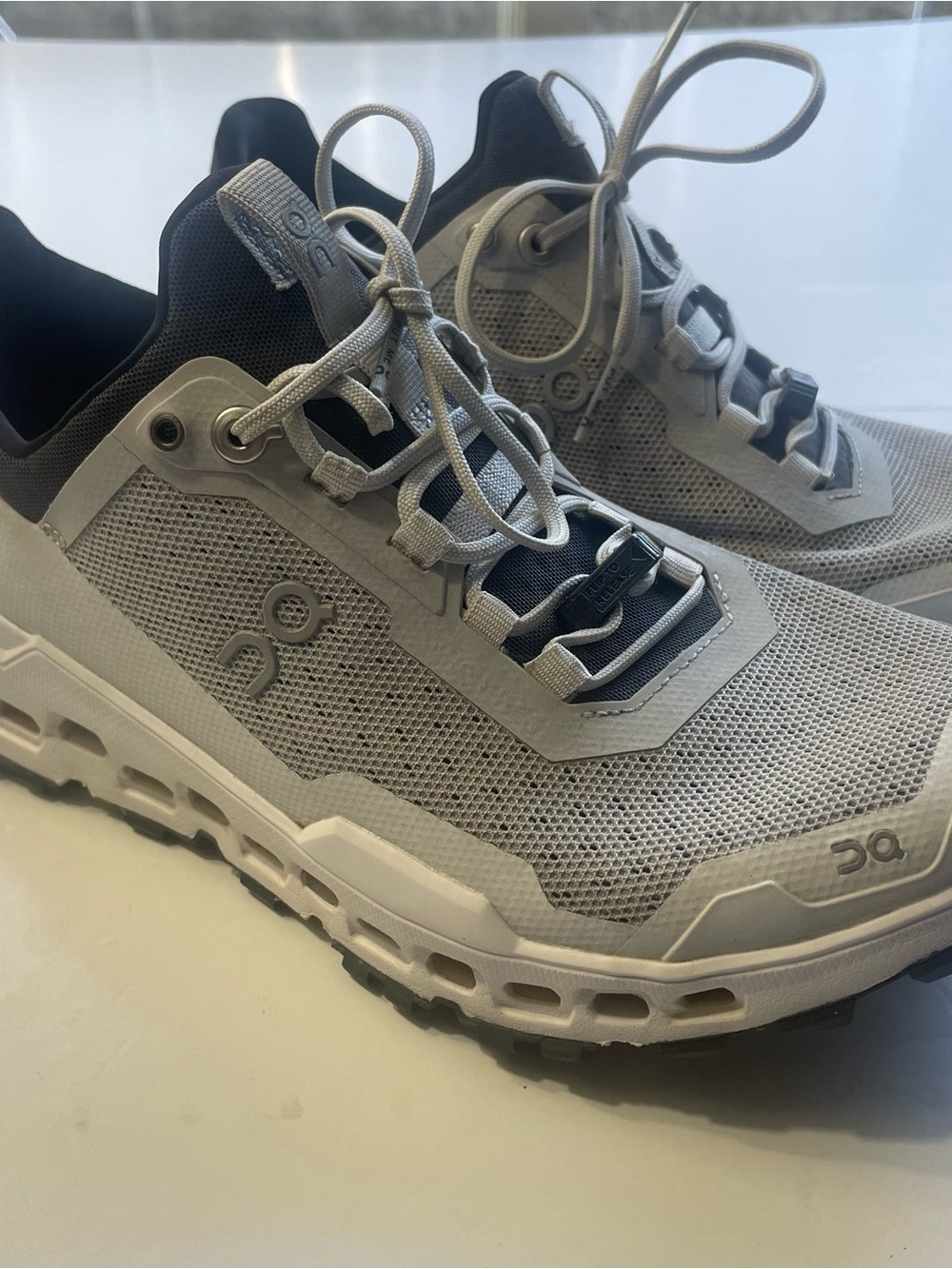 On Running Cloudultra Trail Shoes Women's 7.5 Glacier Frost Gray 44.99042